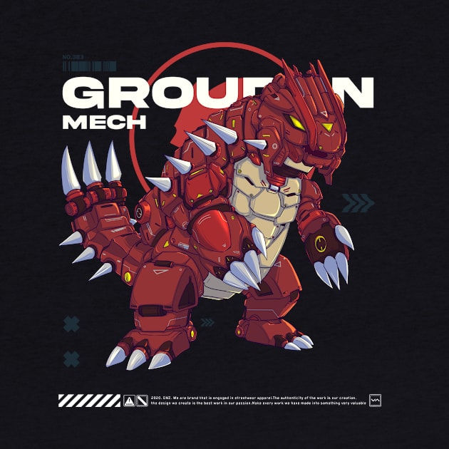 Mecha Groudun by Dnz